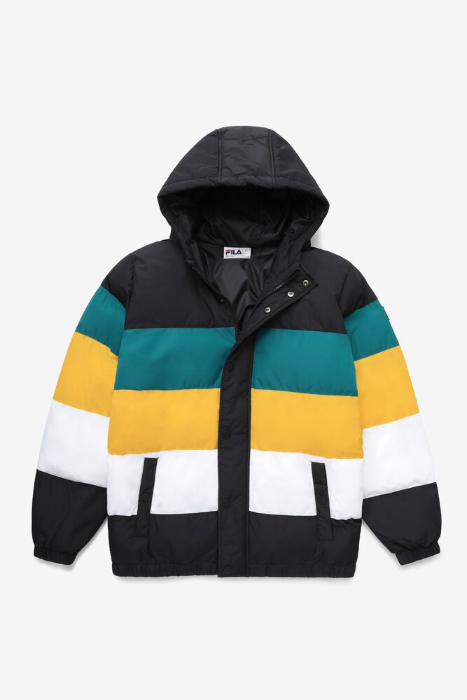 Fila Jacket Mens Multicolor Giovanni Puffa - Ireland 07543-LYJQ